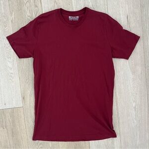 Red cotton large men’s shirt